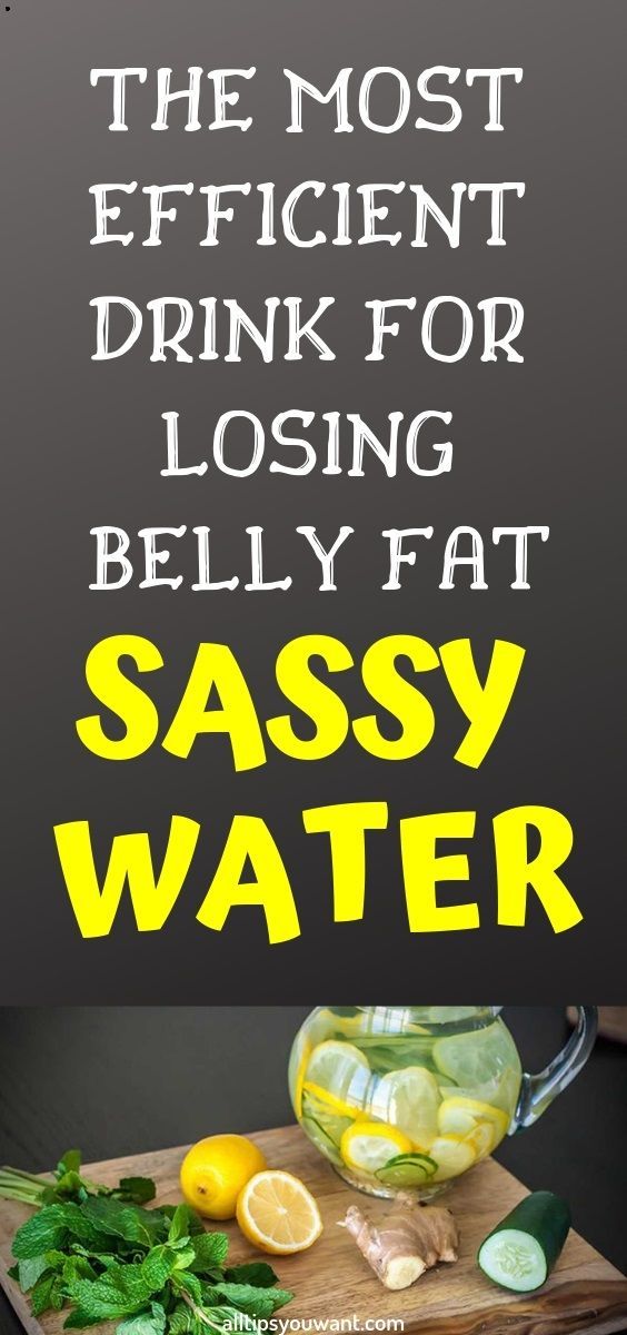 THE MOST EFFICIENT DRINK FOR LOSING BELLY FAT: SASSY WATER -   14 fitness exercises detox
 ideas