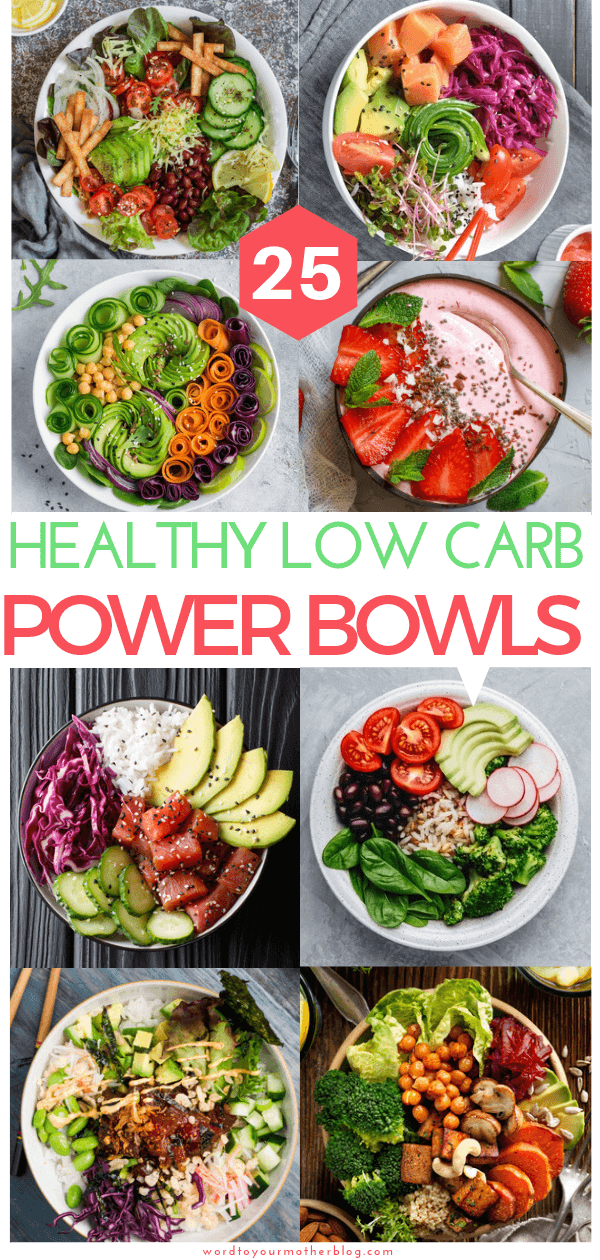 25 Insta-Worthy Low Carb Power Bowls To Add To Your Weekly Keto Meal Prep Line-Up -   14 healthy recipes Yummy protein
 ideas