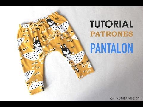DIY Pantalones tipo legins para beb? (tutorial y patrones) (Oh, Mother Mine DIY!!) -   14 manualidades diy patrones
 ideas