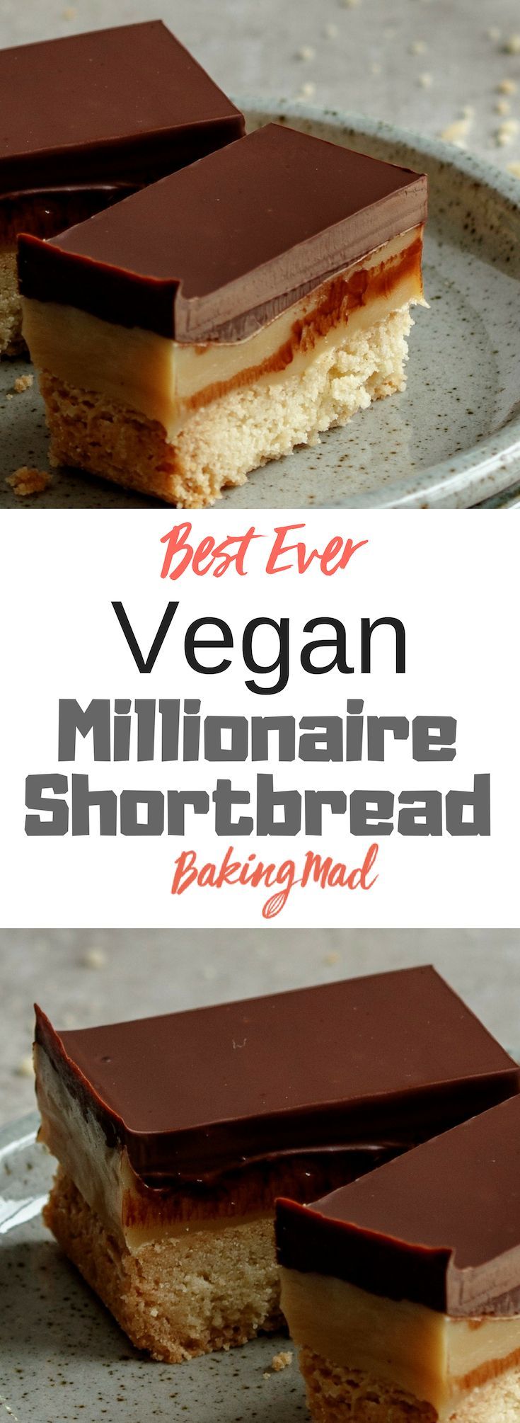 Vegan Millionaire Shortbread Recipe -   14 vegan desserts Bars
 ideas