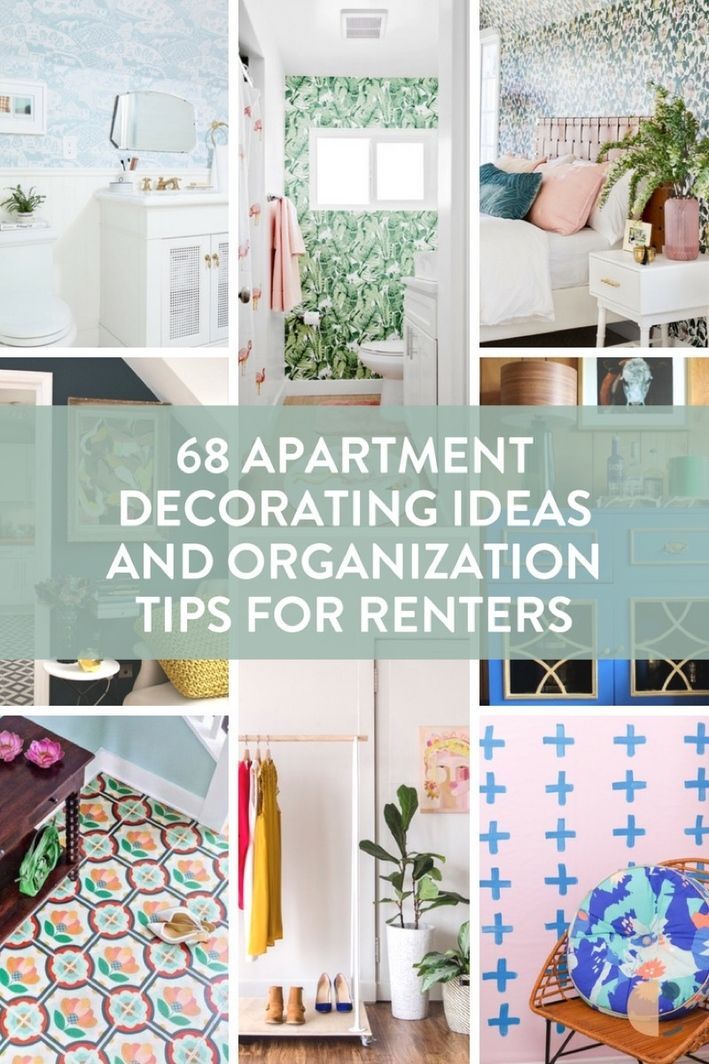 68 Apartment Decorating Ideas and Organization Tips for Renters -   15 apartment decor for renters
 ideas