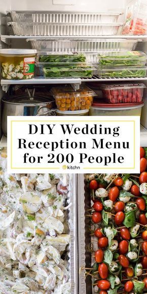 A DIY Wedding Reception for 200: The Menu (With Planning Tips) -   15 diy food display
 ideas