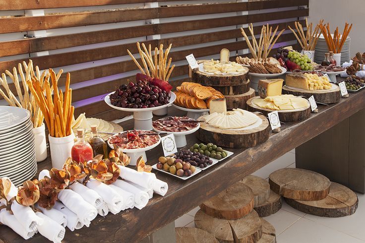 Cater Your Own Wedding & Save Big Money -   15 diy food display
 ideas