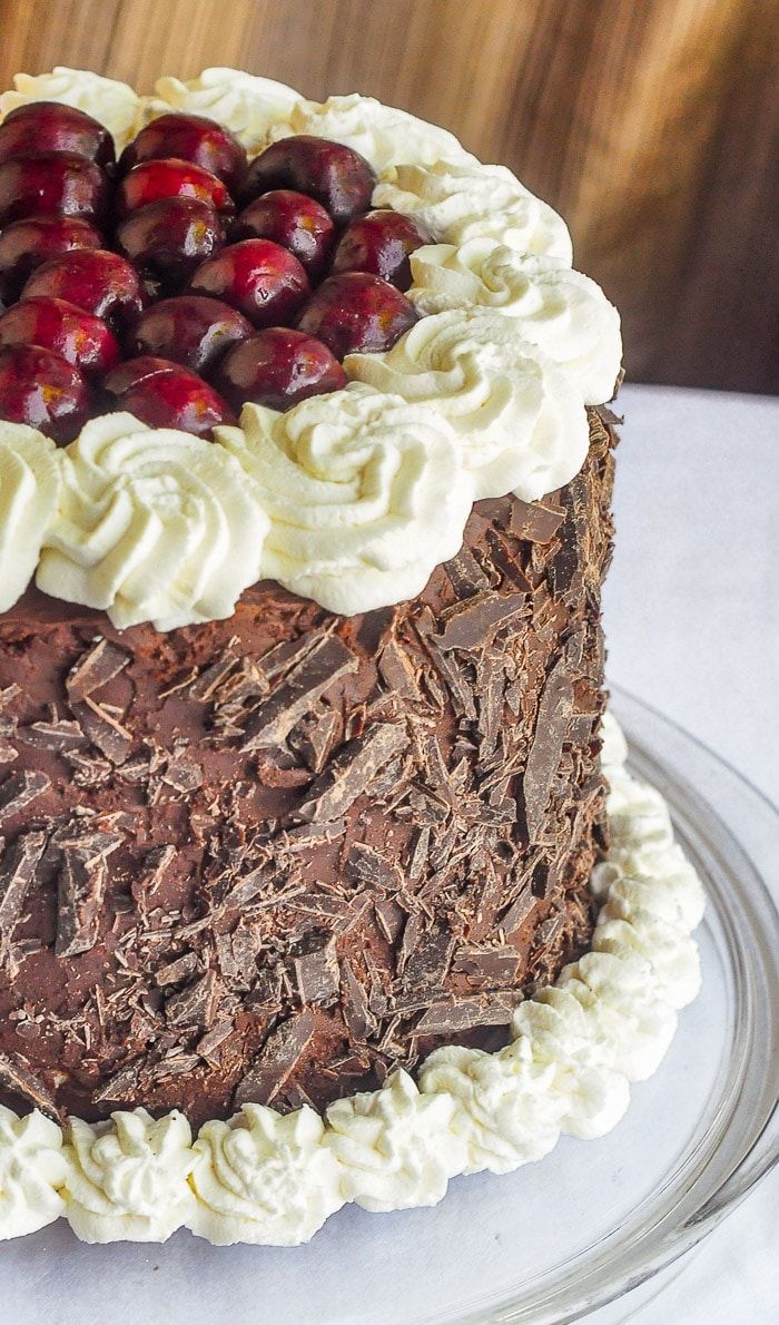 Double Chocolate Black Forest Cake -   16 cake Black Forest german chocolate
 ideas
