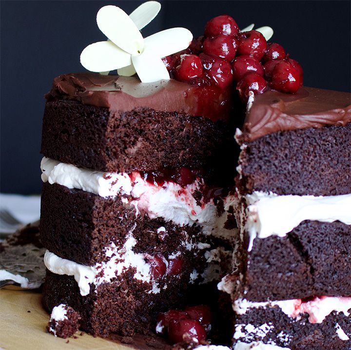 16 cake Black Forest german chocolate
 ideas