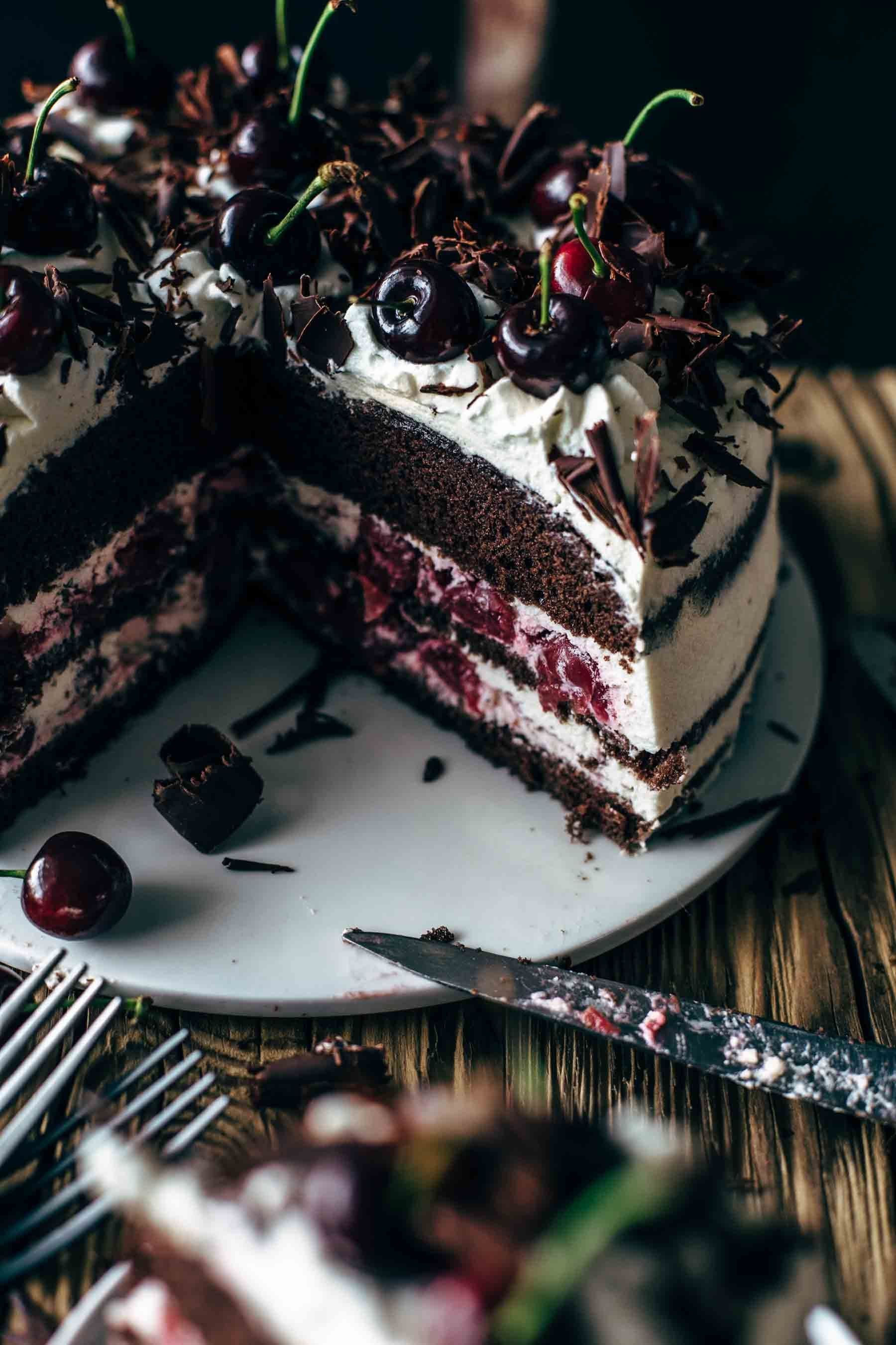 16 cake Black Forest german chocolate
 ideas