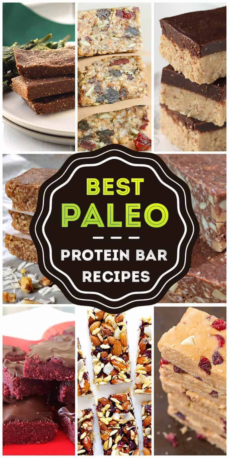 Tempt Your Tastebuds with these 50 Paleo Protein Bar Recipes -   16 diet desserts protein bars
 ideas