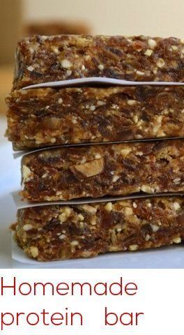 Homemade Protein Bars -   16 diet desserts protein bars
 ideas