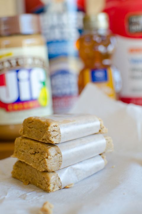 Easy Peanut Butter Protein Bars -   16 diet desserts protein bars
 ideas