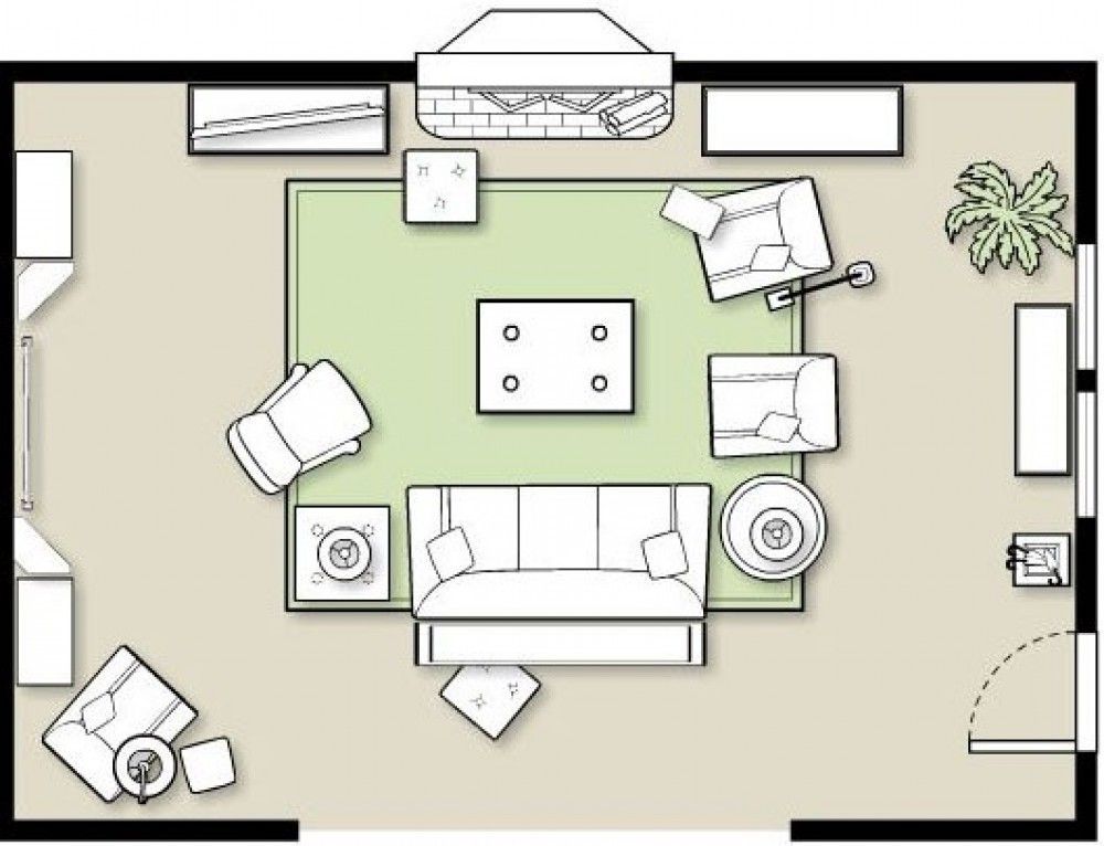 How To Arrange Furniture In A Family Room -   16 garden design Large living rooms
 ideas