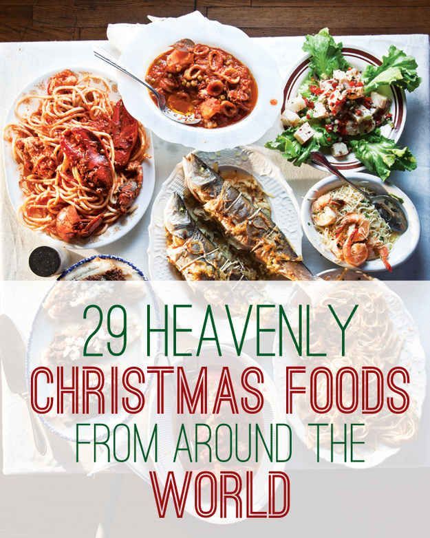 29 Heavenly Christmas Foods From Around The World -   16 international christmas recipes
 ideas