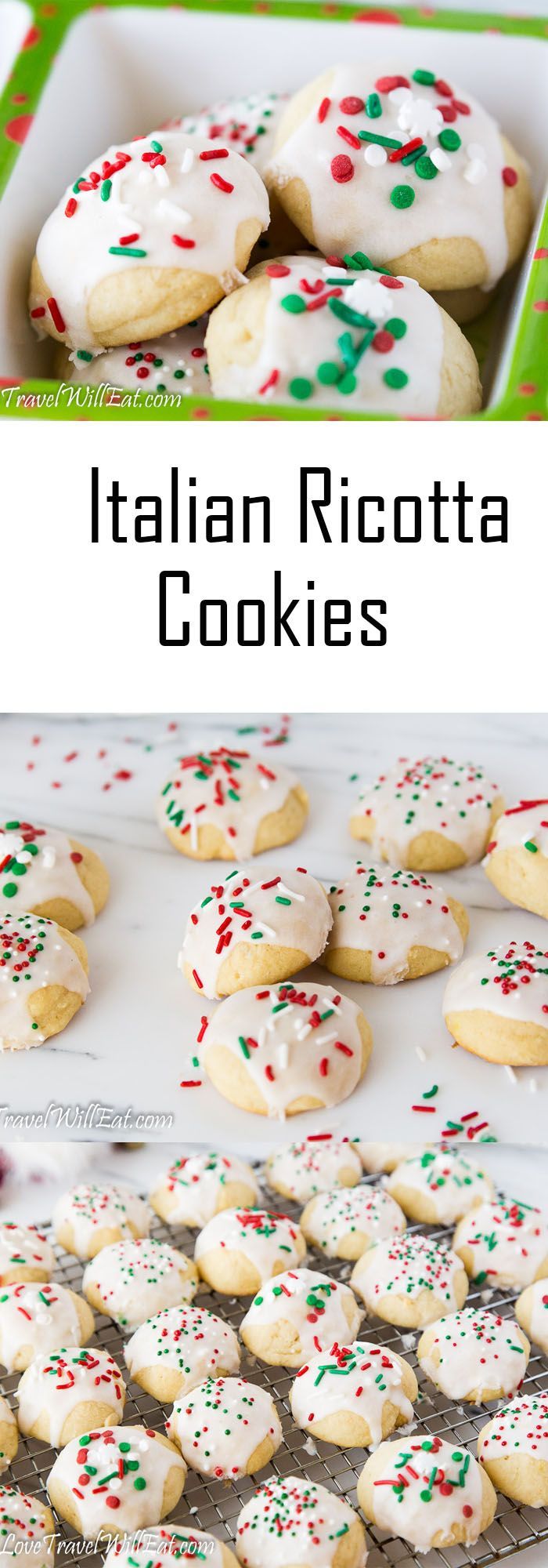 Italian Ricotta Cookies -   16 international christmas recipes
 ideas