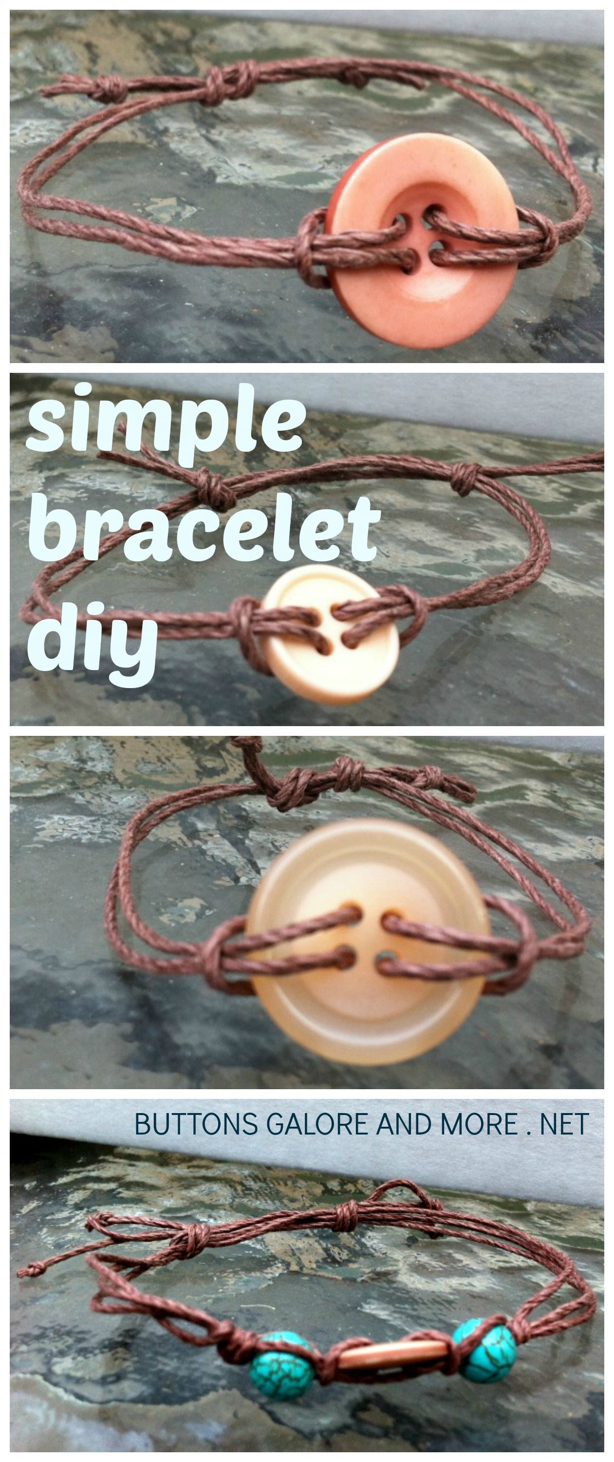Simple Bracelet -   17 DIY Clothes Hippie kids
 ideas