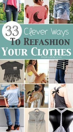 33 Clever Ways To Refashion Clothes (With Tutorials) -   17 DIY Clothes Hippie kids
 ideas
