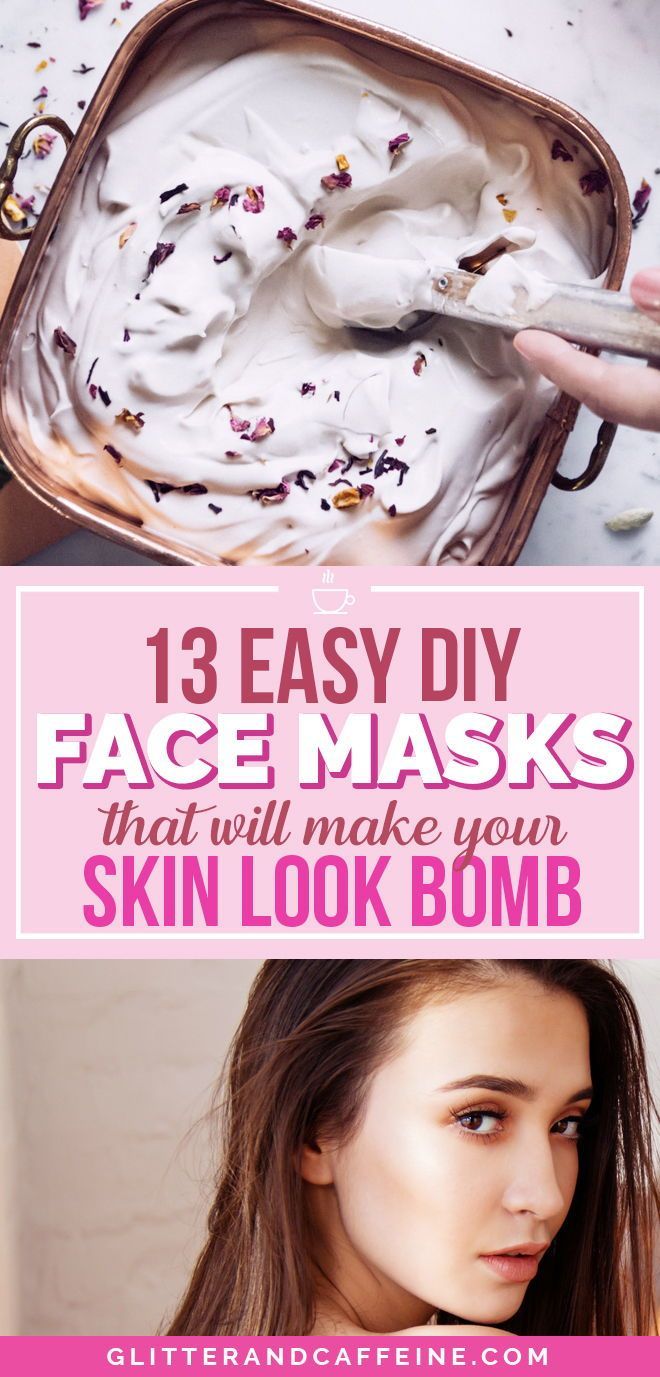 13 DIY Face Masks That Will Make Your Skin Look Bomb -   17 diy face whitening ideas