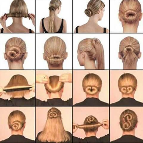 17 hair Bun how to
 ideas