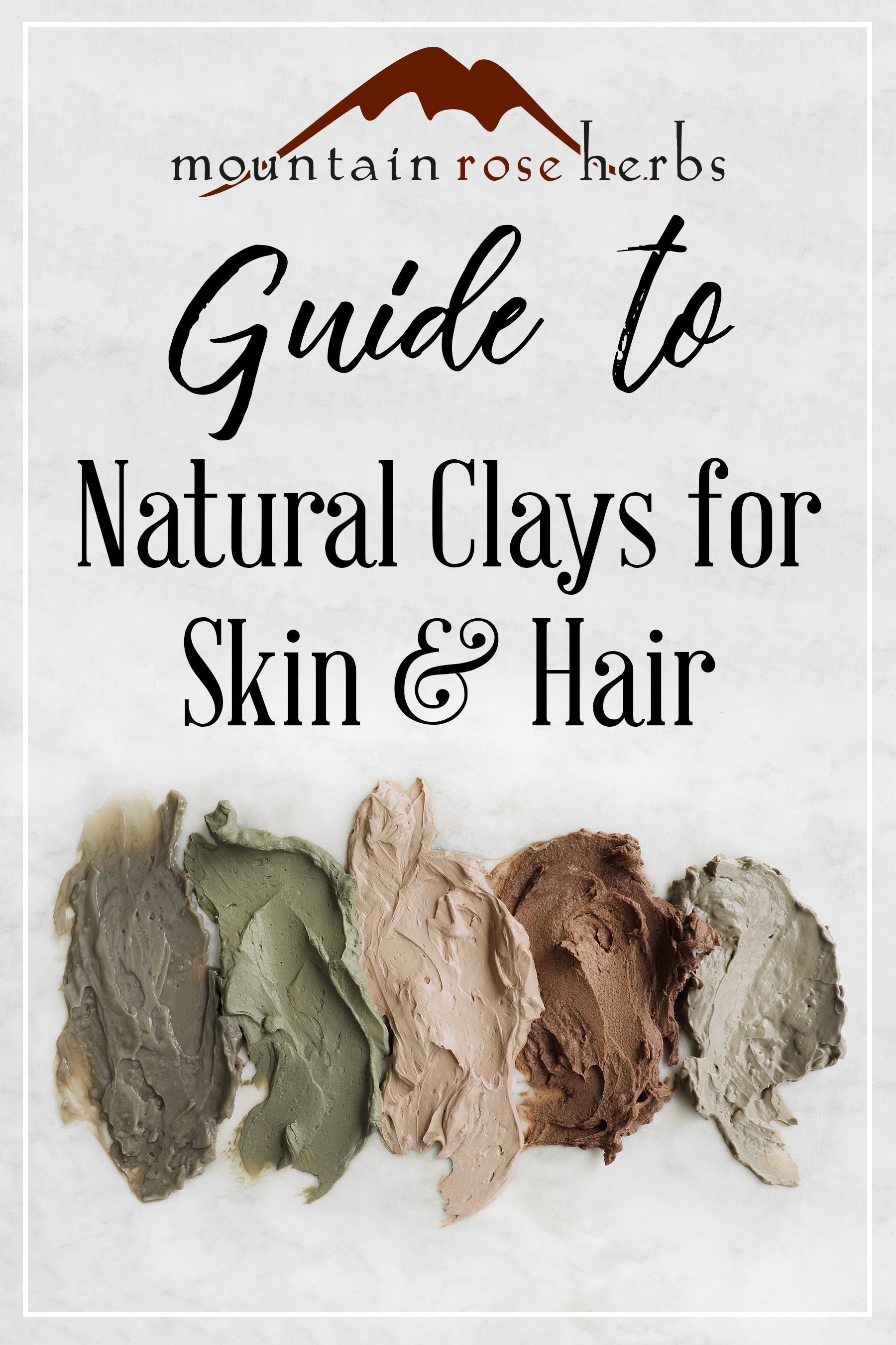 Guide to Types of Cosmetic Clay & Their Uses -   17 skin care Acne types of
 ideas