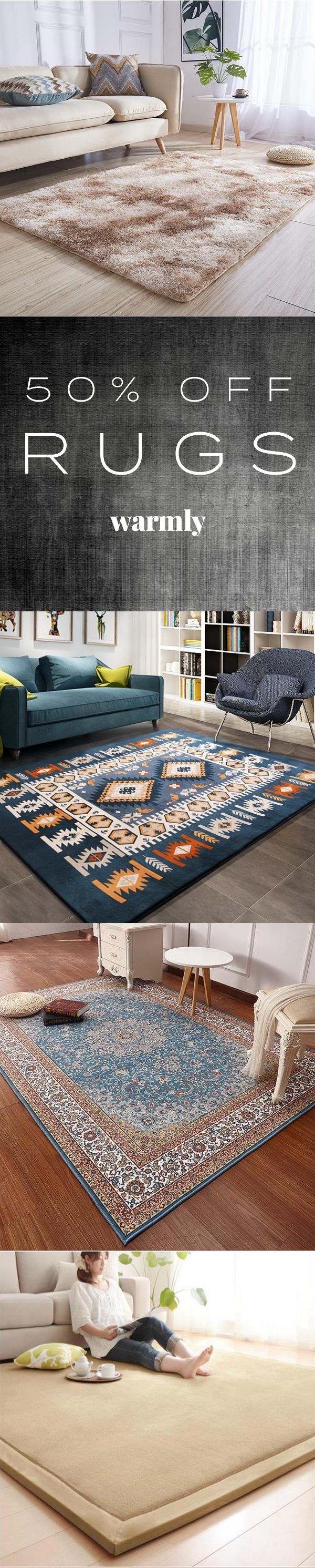 50% Off Luxurious Rugs from Warmly -   17 urban style house
 ideas