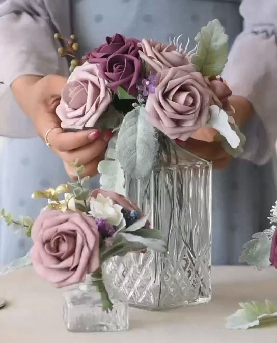 Foam Rose with Stem 25/50pcs All 42 Colors -   17 wedding Decorations videos
 ideas