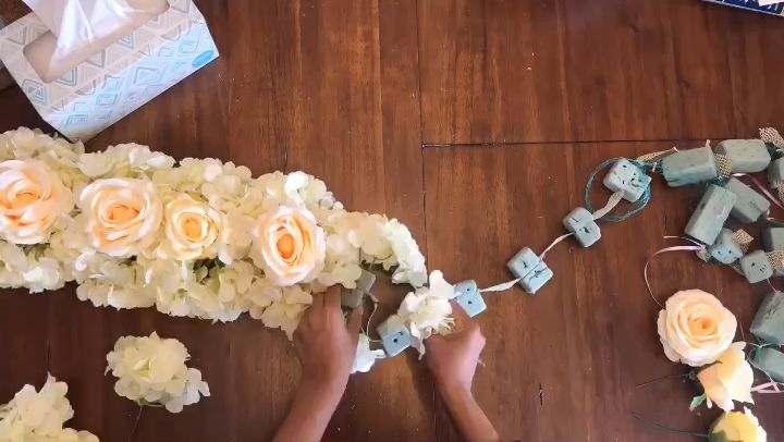 DIY - floral garland -   17 wedding Decorations videos
 ideas