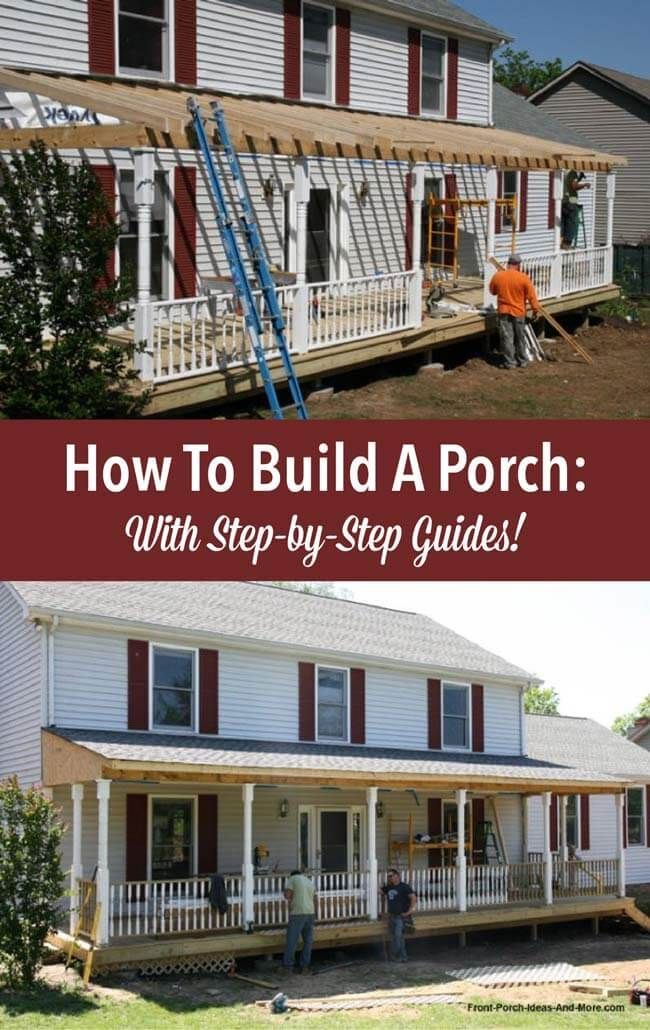 How to Build a Porch -   18 garden design Simple porches
 ideas