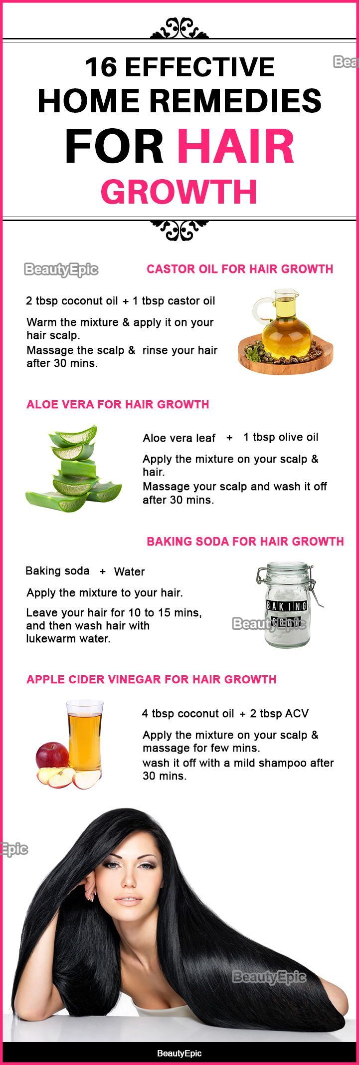18 hair Growth recipes
 ideas