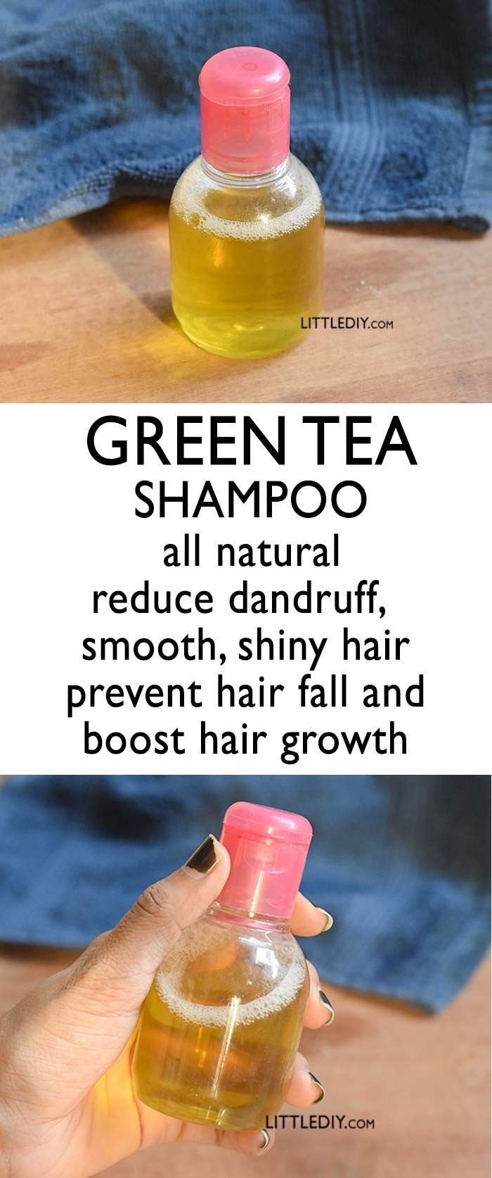 DIY Green Tea Hair Growth Shampoo -   18 hair Growth recipes
 ideas