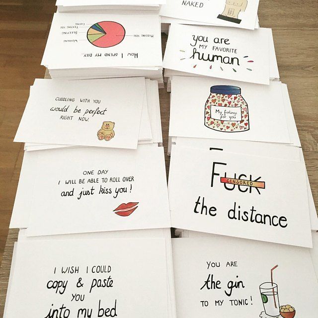Long distance relationship -boyfriend gift -i miss you - ldr - funny card- girlfriend - funny chart - girlfriend -i love you - husband -   19 diy projects For Him life
 ideas