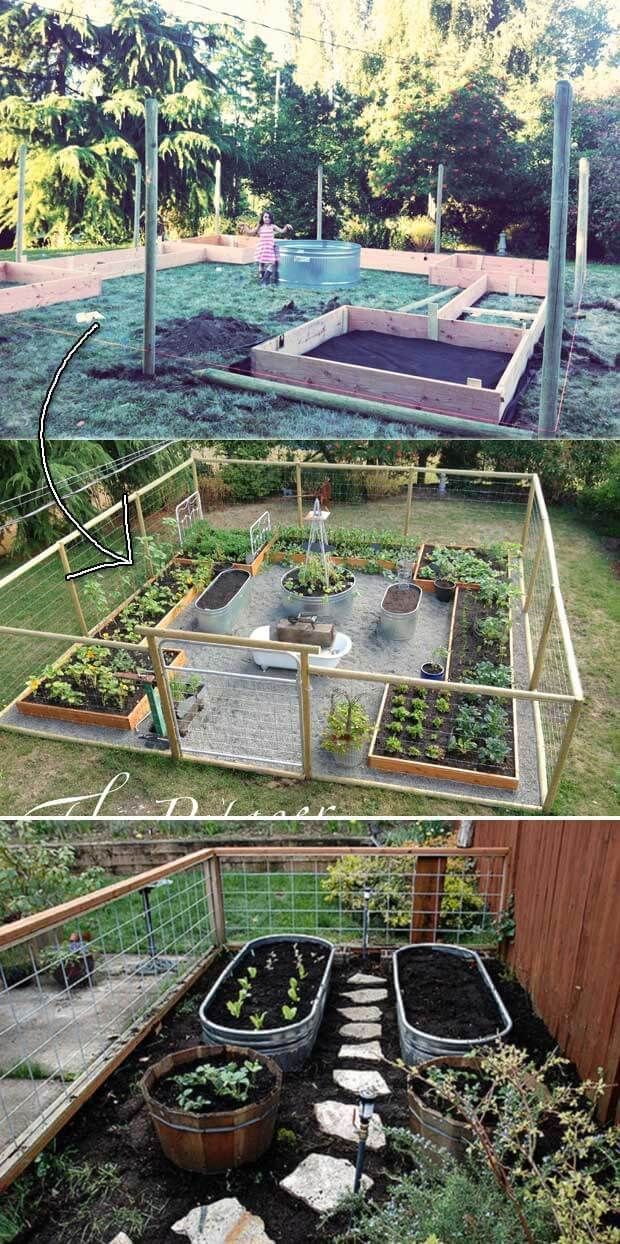 39+ Simple Raised Vegetable Garden Bed Ideas 2019 - FarmFoodFamily -   19 garden design Plants raised beds
 ideas