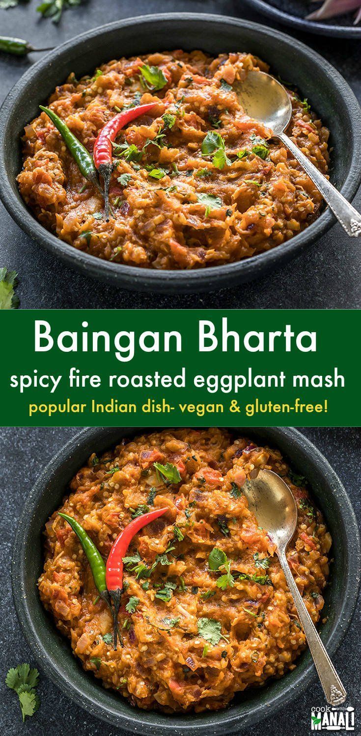 Baingan Bharta -   19 indian vegan recipes
 ideas