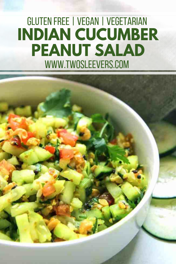 Indian Cucumber & Peanut Salad Kakadi chi Koshimbir -   19 indian vegan recipes
 ideas