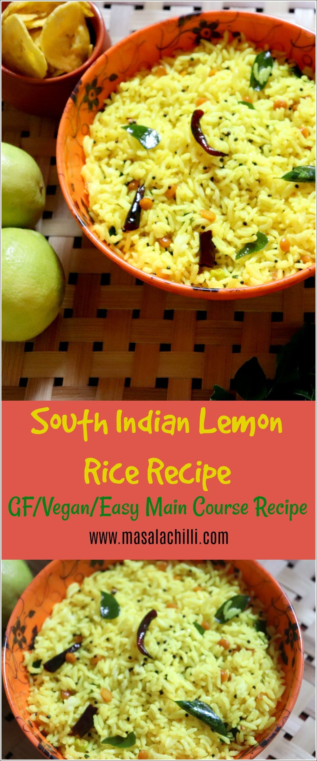 Lemon Rice -   19 indian vegan recipes
 ideas