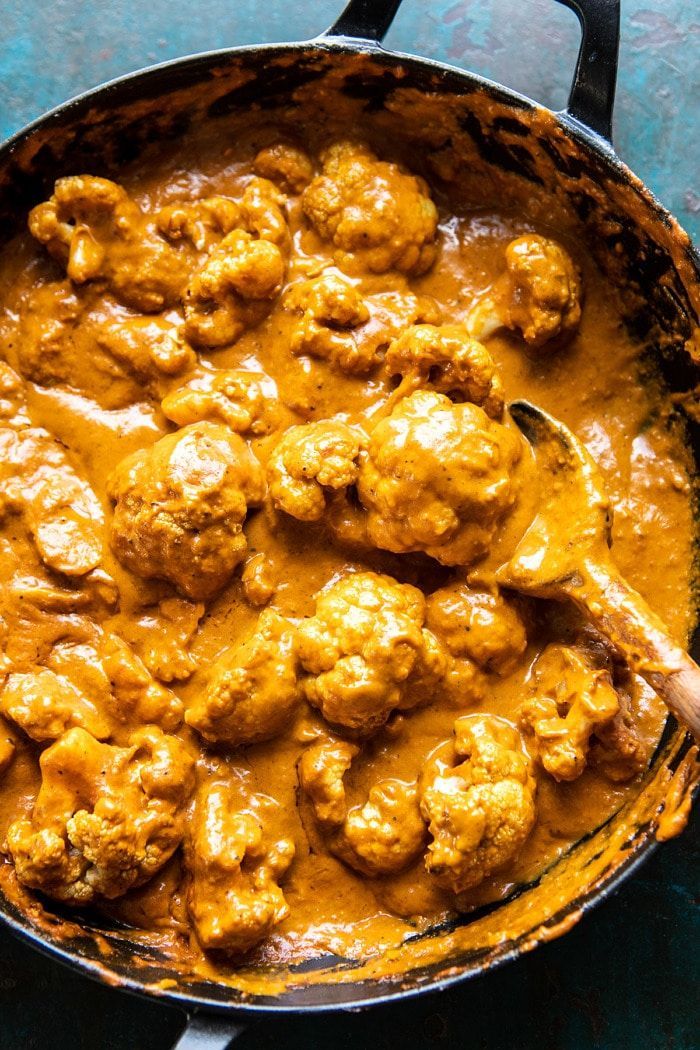30 Minute Indian Coconut Butter Cauliflower -   19 indian vegan recipes
 ideas