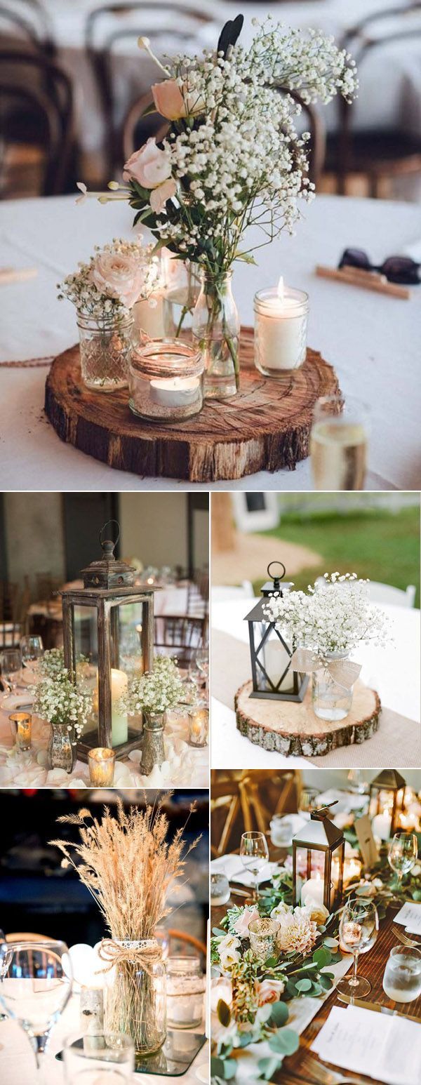 32 Rustic Wedding Decoration Ideas to Inspire Your Big Day -   19 wedding Rustic decoration
 ideas