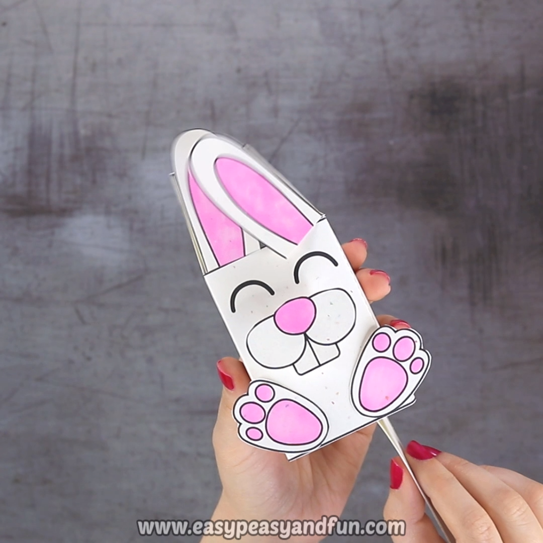 Movable Bunny Paper Toy for Kids -   20 diy projects Videos paper
 ideas