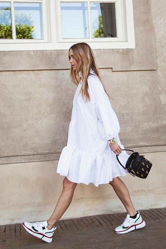 20+ Little White Dresses to Shop Now -   20 fashion style dress
 ideas