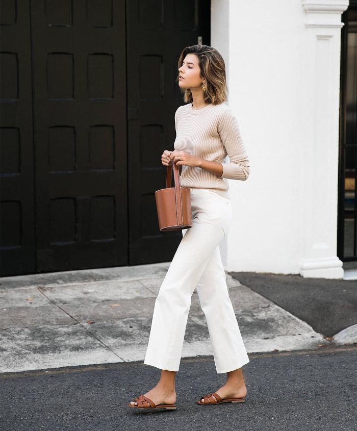 15 Wide-Leg-Jean Outfits We're Copying This Spring -   20 fashion style dress
 ideas