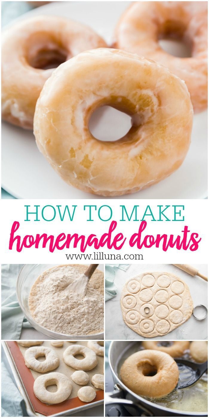 Homemade Donut -   20 healthy recipes Desserts sweet treats
 ideas