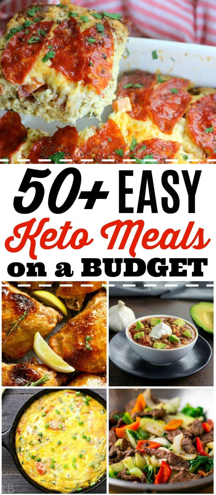 50+ Easy Keto & Low Carb Meals on a Budget {Paleo and GAPS Diet-friendly too + 7 Tips for Quality Food Keto Shopping on a Budget -   21 budget diet meals
 ideas