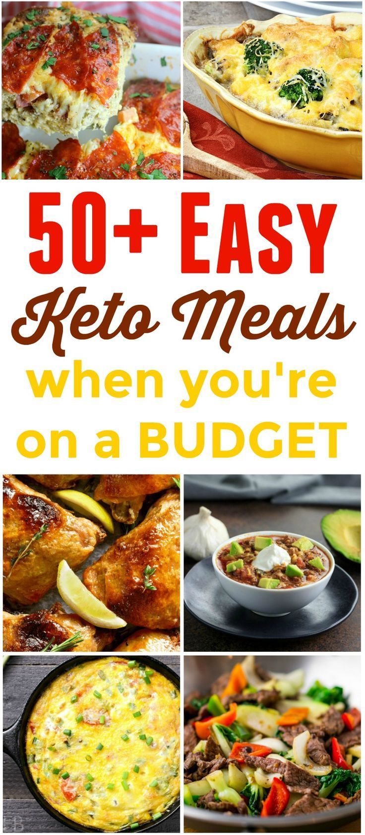 50+ Easy Keto & Low Carb Meals on a Budget {Paleo and GAPS Diet-friendly too + 7 Tips for Quality Food Keto Shopping on a Budget -   21 budget diet meals
 ideas