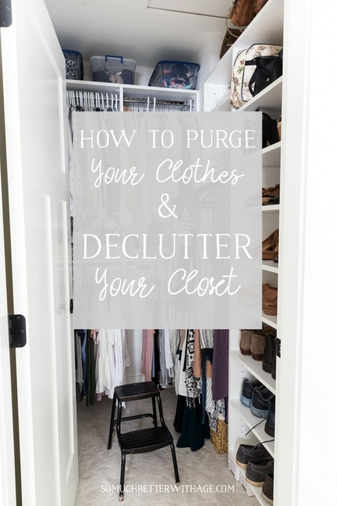 How to Declutter Your Closet (and Purge Your Clothes -   21 DIY Clothes Organization articles
 ideas