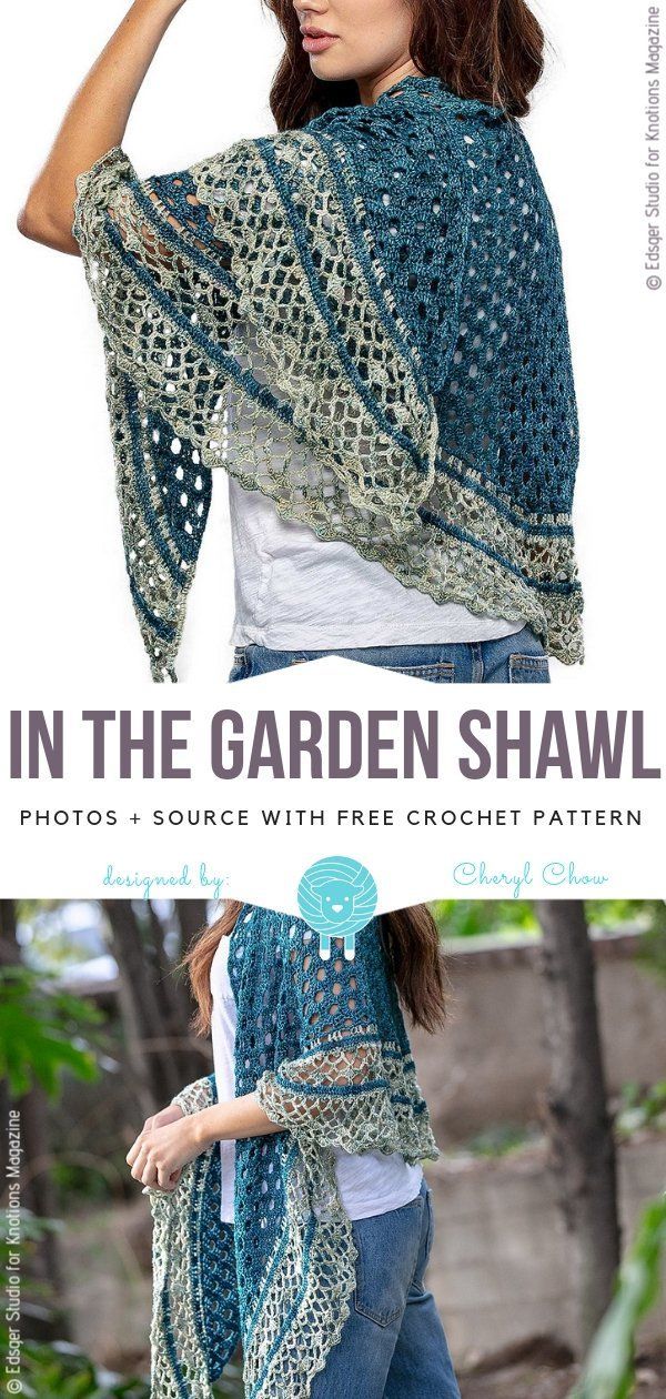Light and Airy Shawls Free Crochet Patterns -   21 diy projects For Summer crochet patterns
 ideas