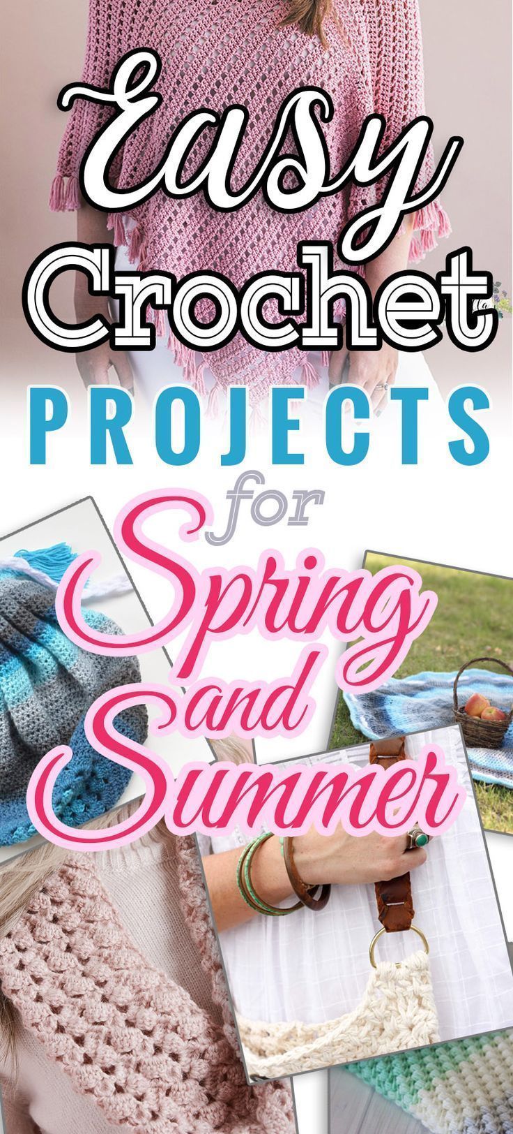 Easy Crochet Projects for Spring and Summer -   21 diy projects For Summer crochet patterns
 ideas