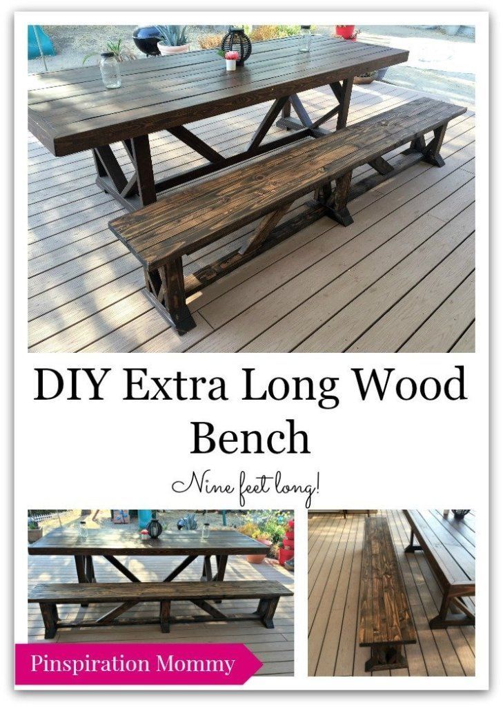 DIY Large Outdoor Dining Table -   21 large crafts table
 ideas