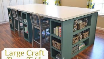 Craft Tables You Can Buy Instead of DIY -   21 large crafts table
 ideas