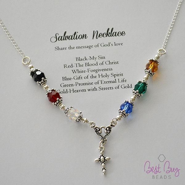 Salvation Necklace Kit (1 kit per package) -   23 diy jewelry crafts
 ideas