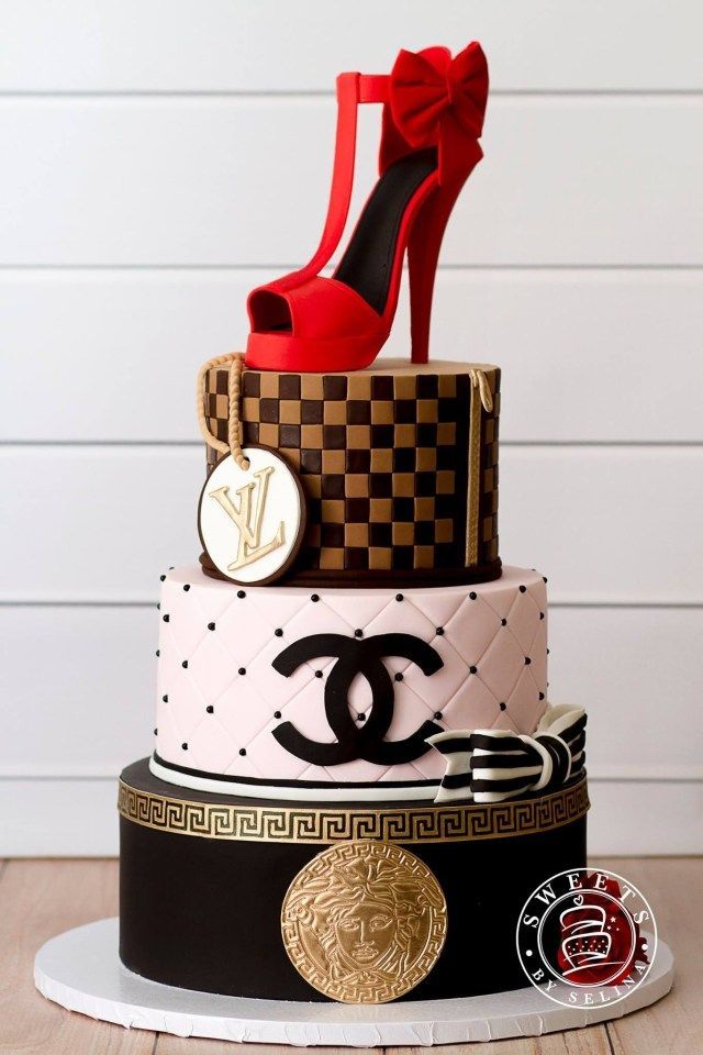7 cake Fondant fashion
 ideas