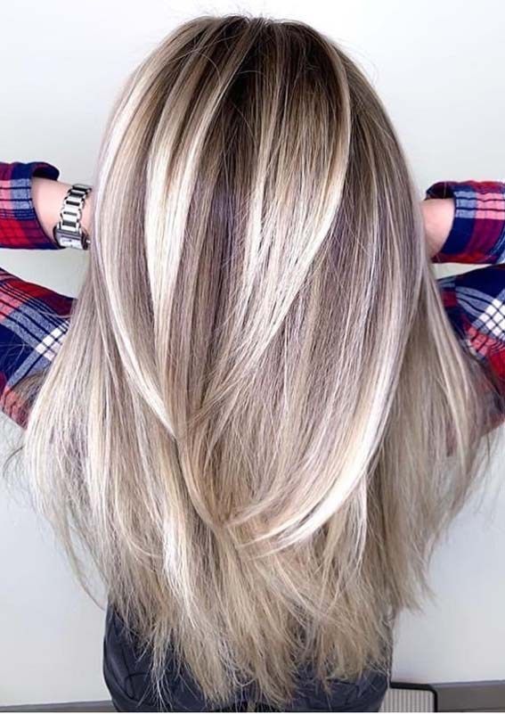 Awesome Straight Balayaged Long Hairstyles Ideas in 2019 -   8 hairstyles Straight balayage
 ideas