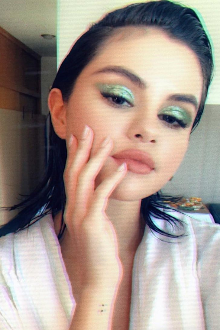 Selena Gomez's Galactic Eye Makeup Is Out of This World — and Great For Puns, Clearly -   9 hair Selena Gomez demi lovato
 ideas