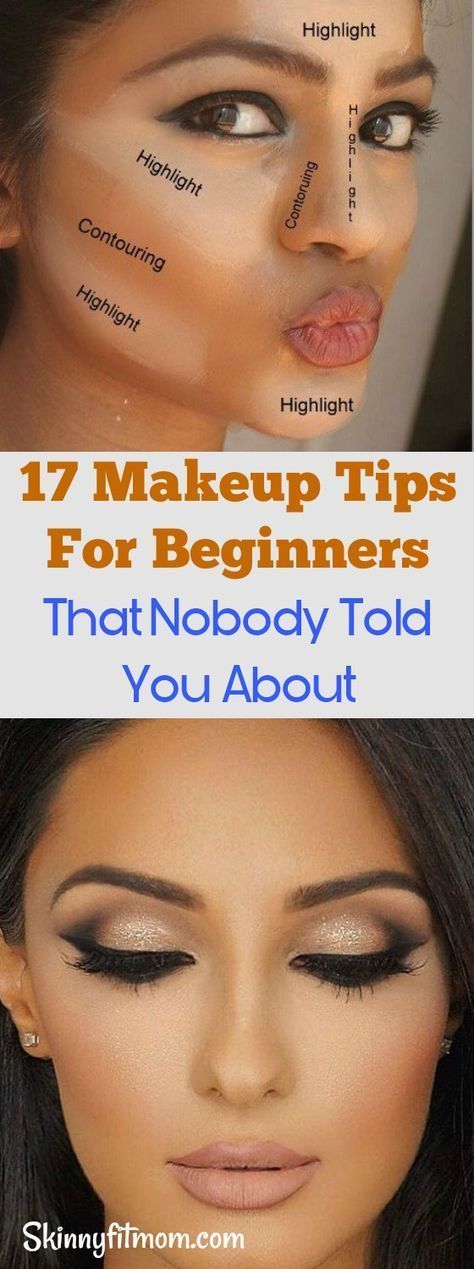 17 Makeup Tips For Beginners That Nobody Told You About -   9 makeup Contour easy
 ideas